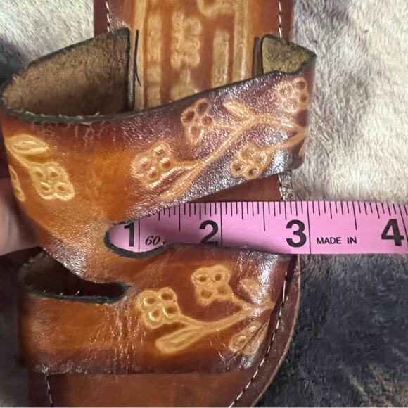 Artesanias Sal-Gar Handmade in Mexico Huaraches Sandals Little Kid Size 7 - Picture 10 of 10